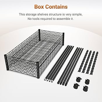 Amazon.com: YSSOA Heavy Duty 5-Shelf Storage Shelving Unit